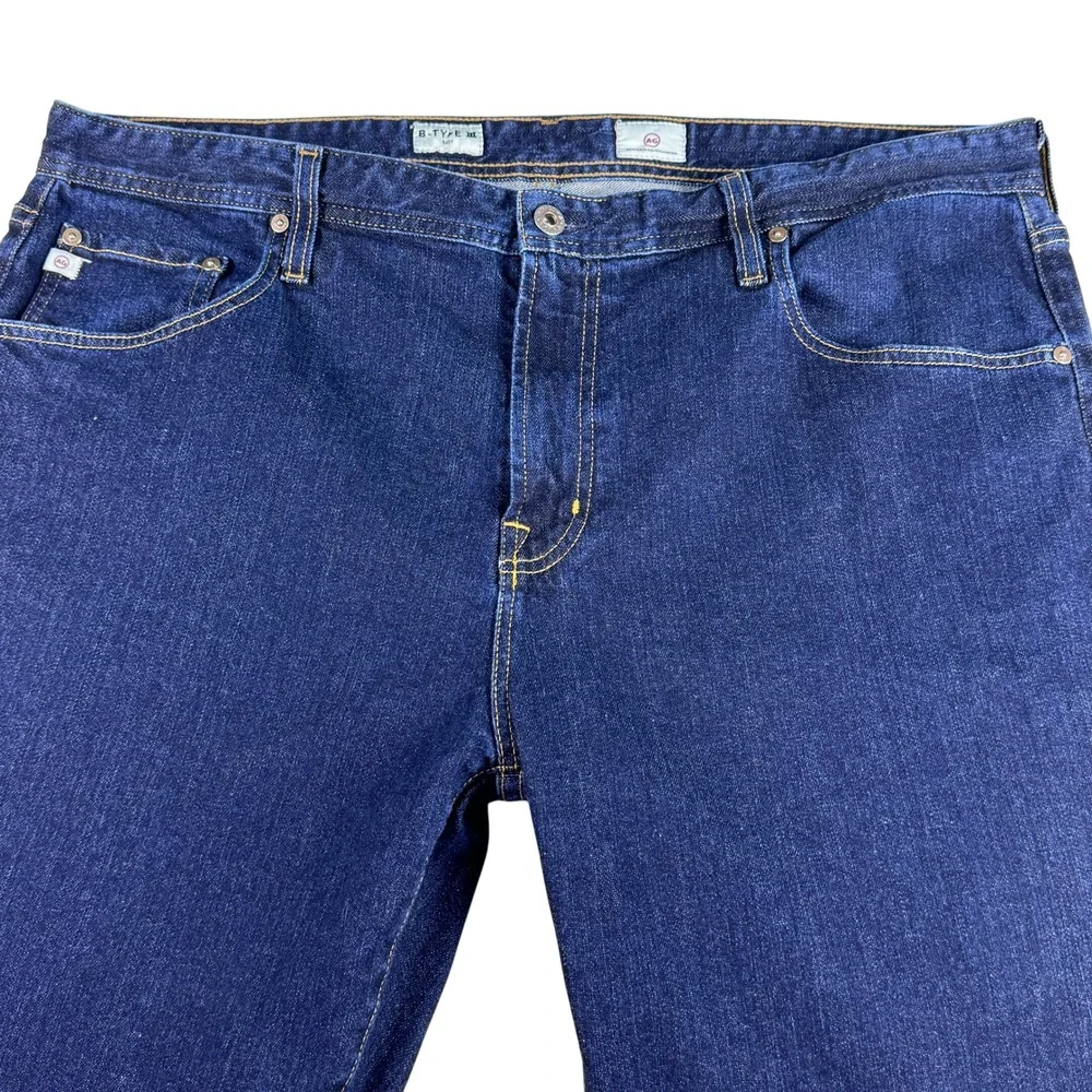 AG Adriano Goldschmied‎ B-Type III Easy Jeans Men's Size 36 Dark Wash Denim